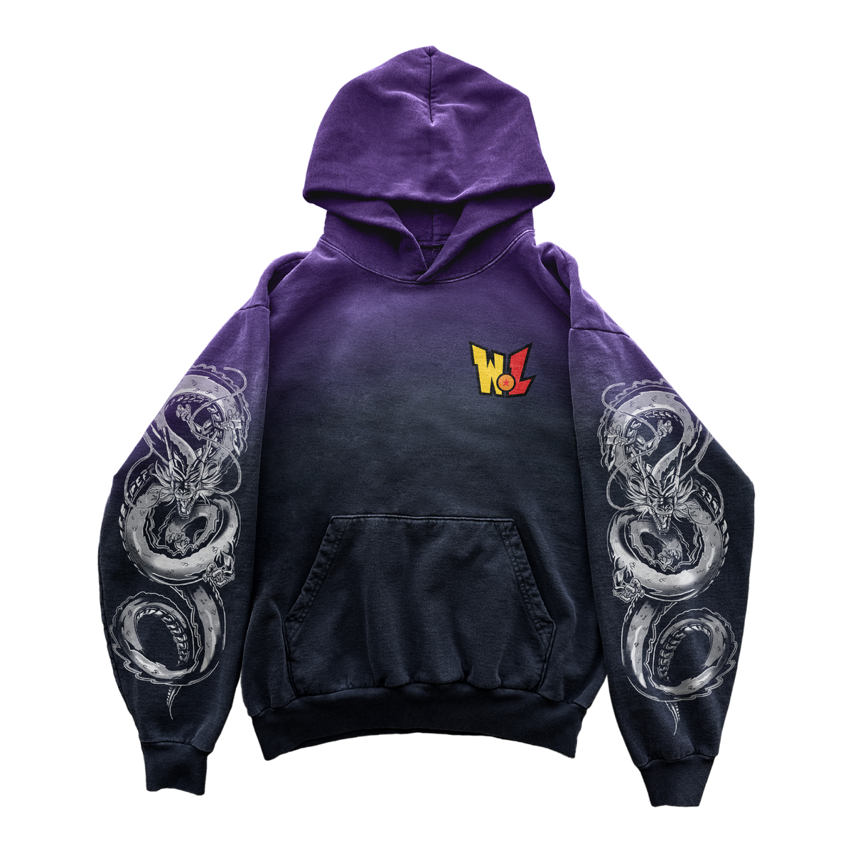 Pink Guy Hoodie - Purple/Black