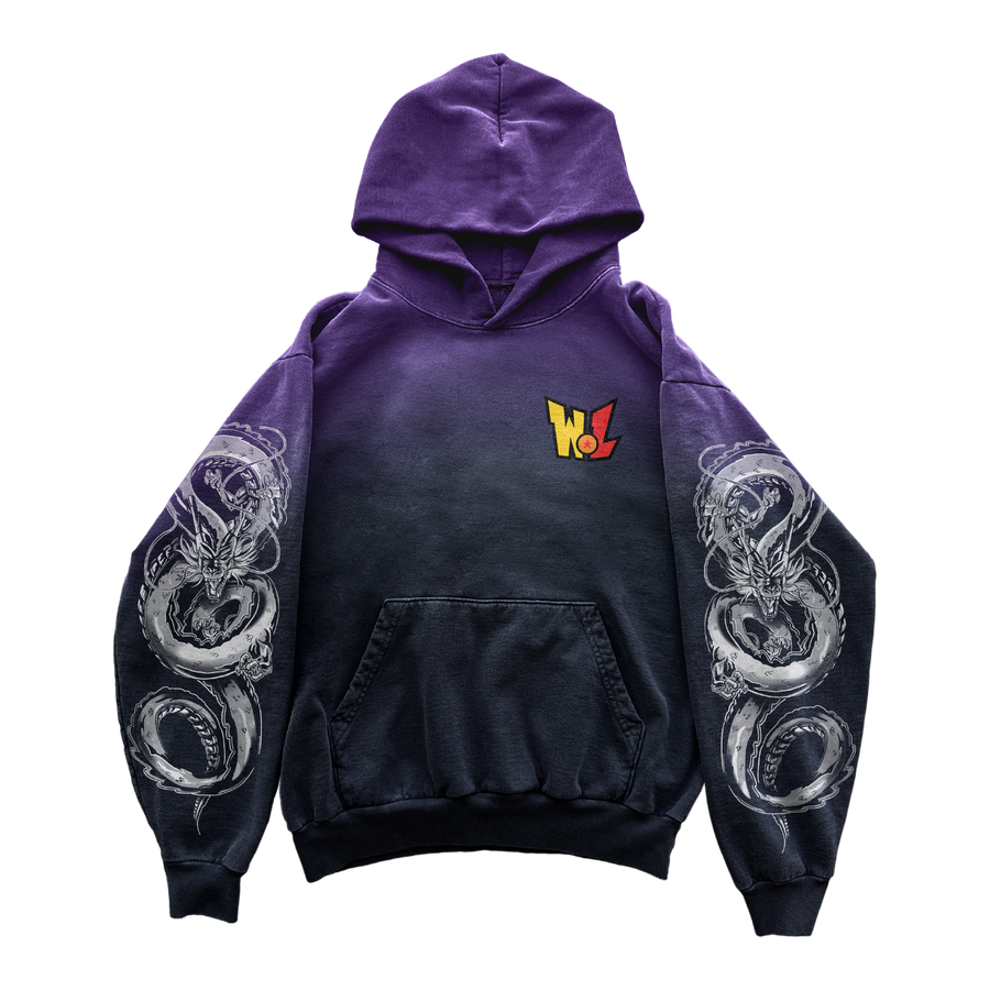 Pink Guy Hoodie - Purple/Black