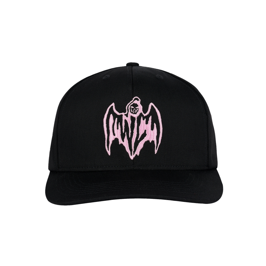 Bat Reaper Hat - Pink/Black