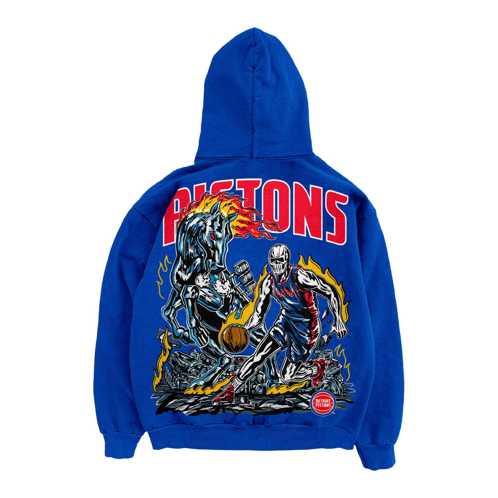 Detroit Horsepower Hoodie - Blue