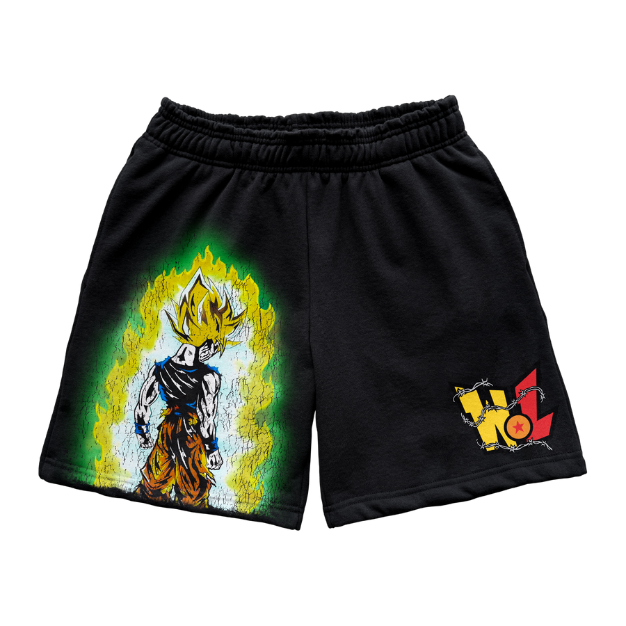 Power Up Sweatshorts - Black