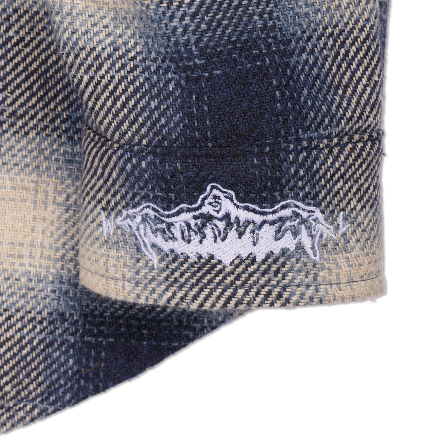 Quilted Lined Serenity Reaper Flannel - Blue Plaid