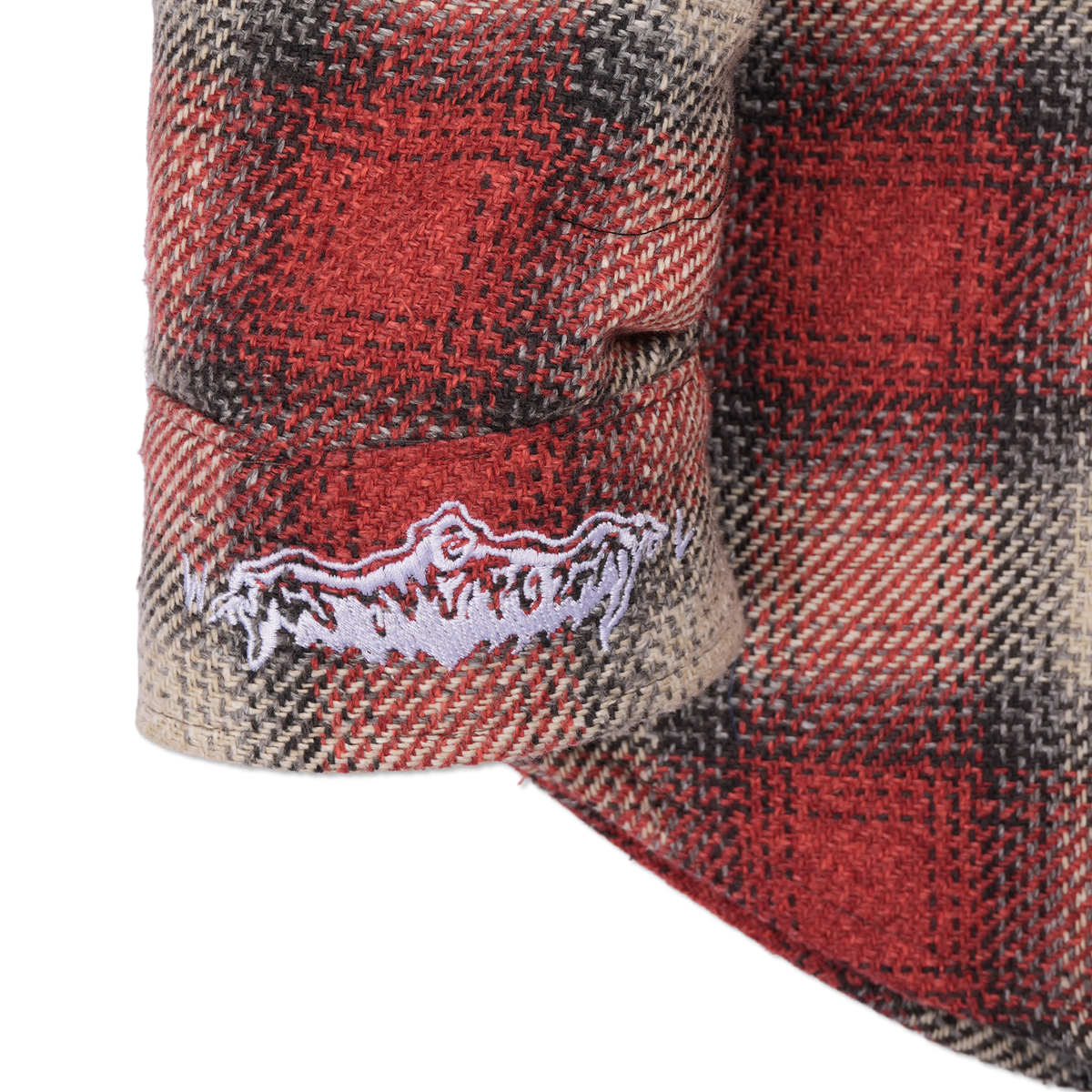 Quilted Lined Serenity Reaper Flannel - Red Plaid