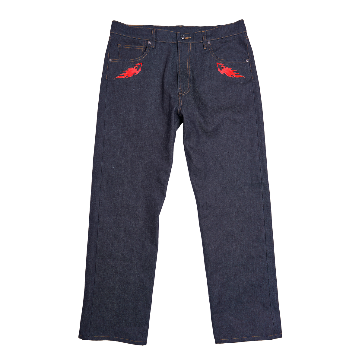 Red Reaper Applique 5 Pocket Pant