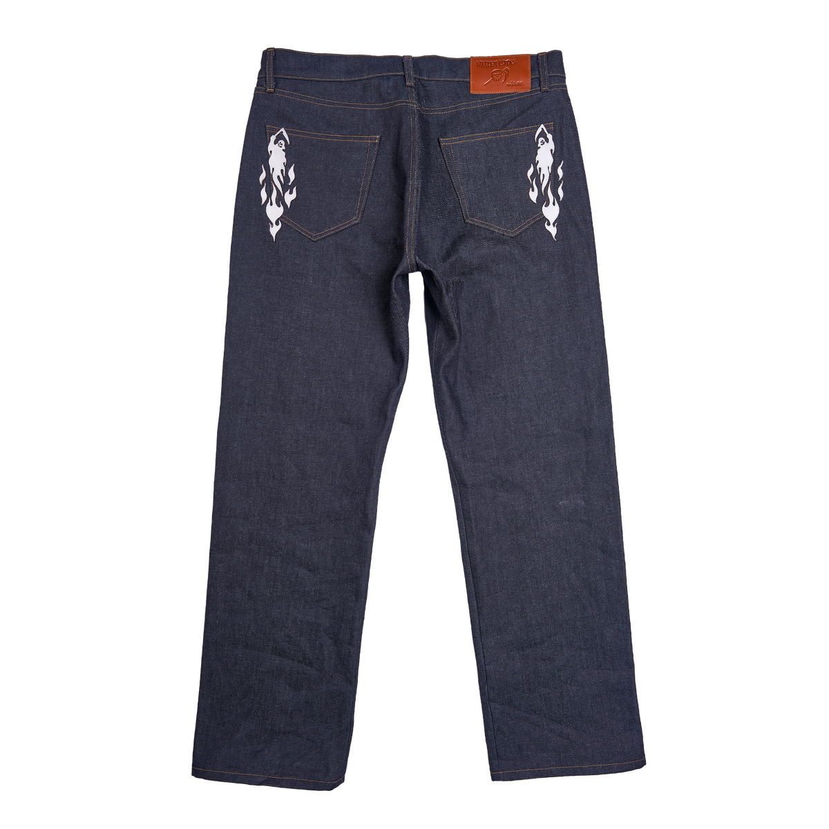 White Reaper Applique 5 Pocket Pant