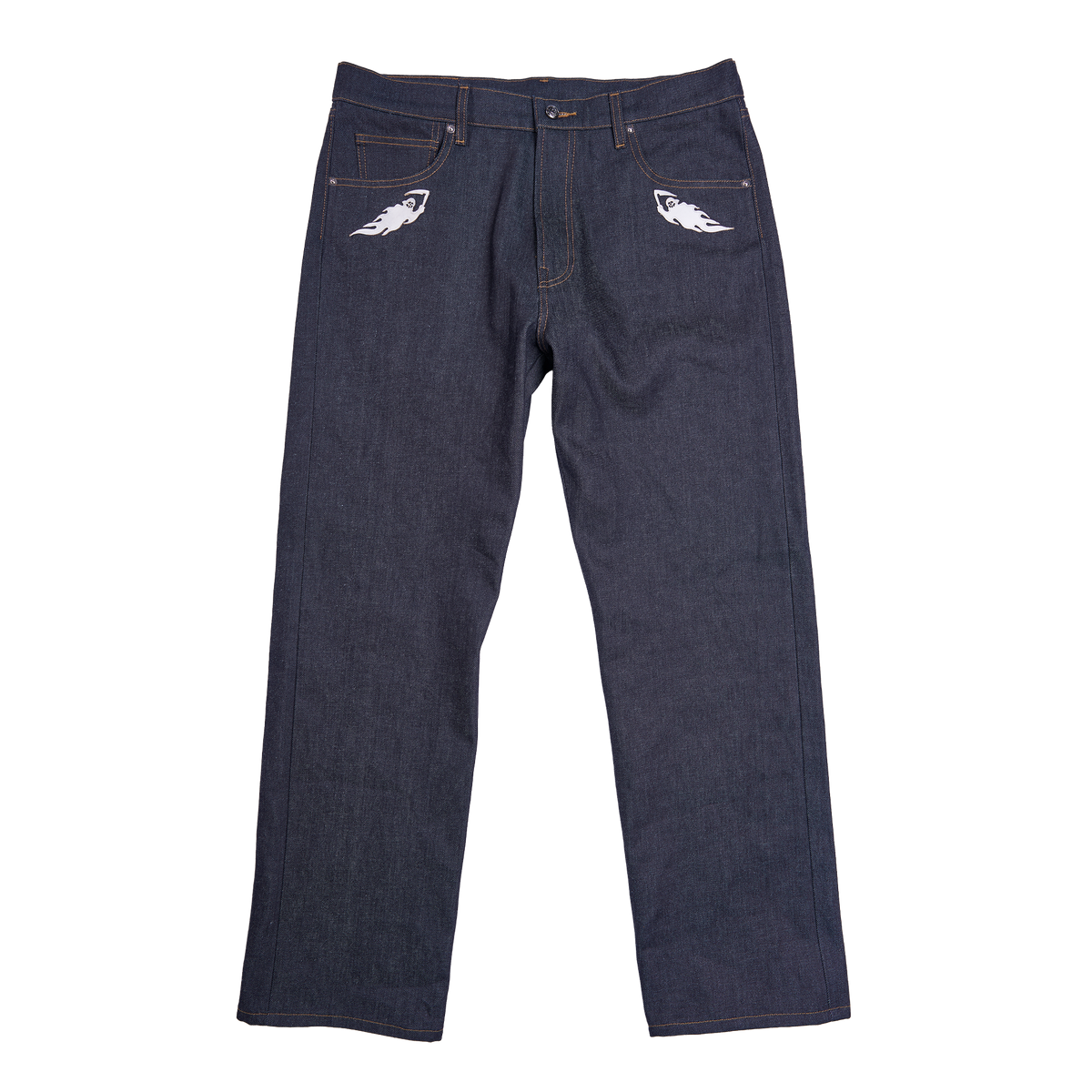 White Reaper Applique 5 Pocket Pant
