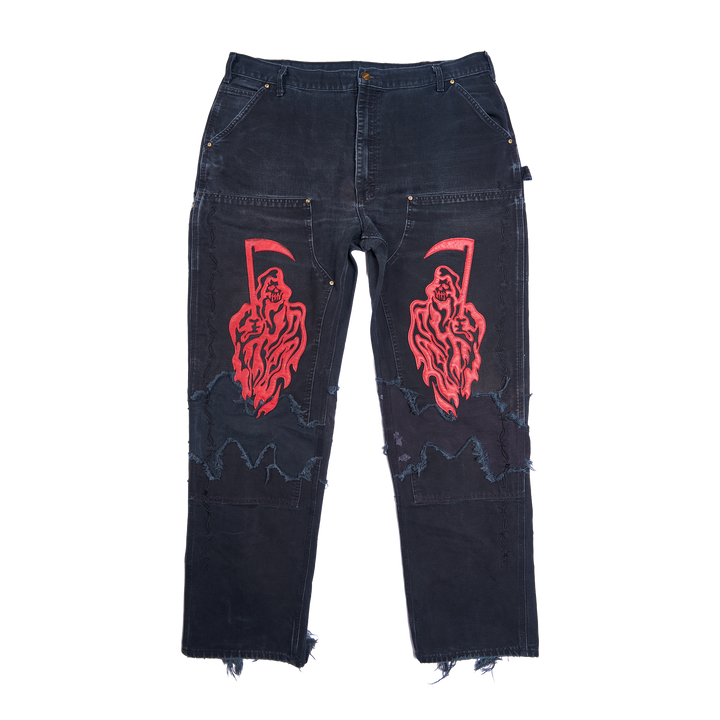 Barbed Wire Reconstructed Vintage Carhartt Double-Knee Pants