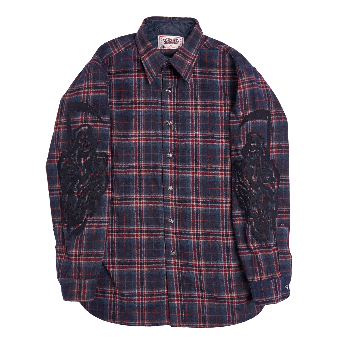 Serenity Reaper Applique Vintage Flannel - 004