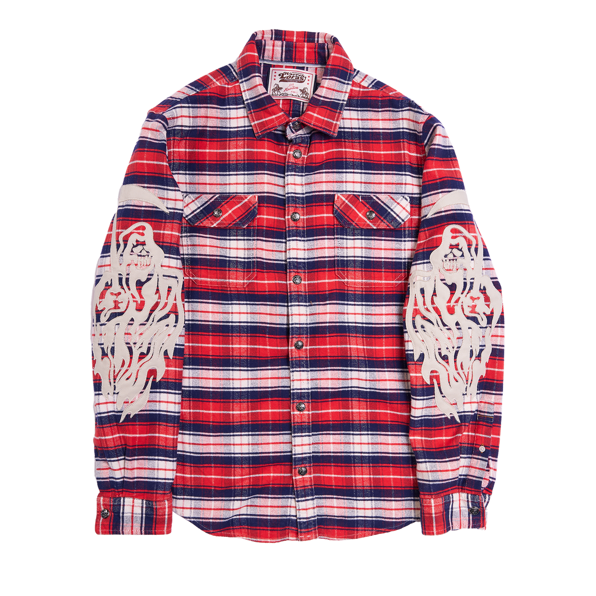 Serenity Reaper Applique Vintage Flannel - 002