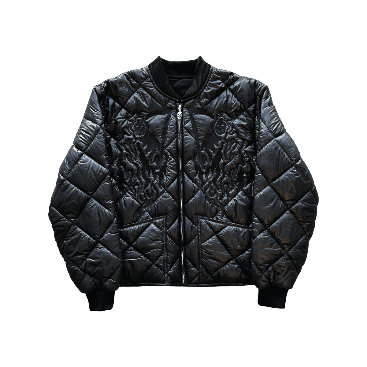 Quilted Reaper Jacket - Black