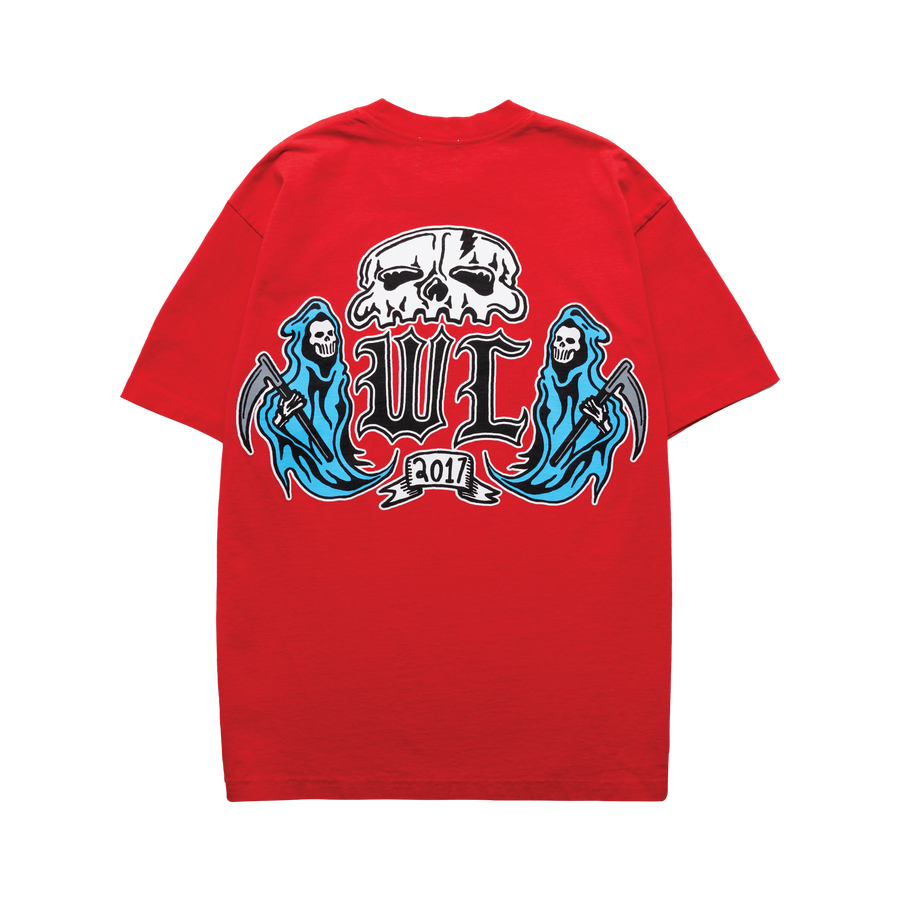 WL Crest T-Shirt - Hibiscus