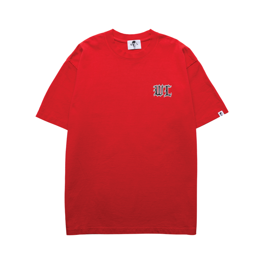 WL Crest T-Shirt - Hibiscus