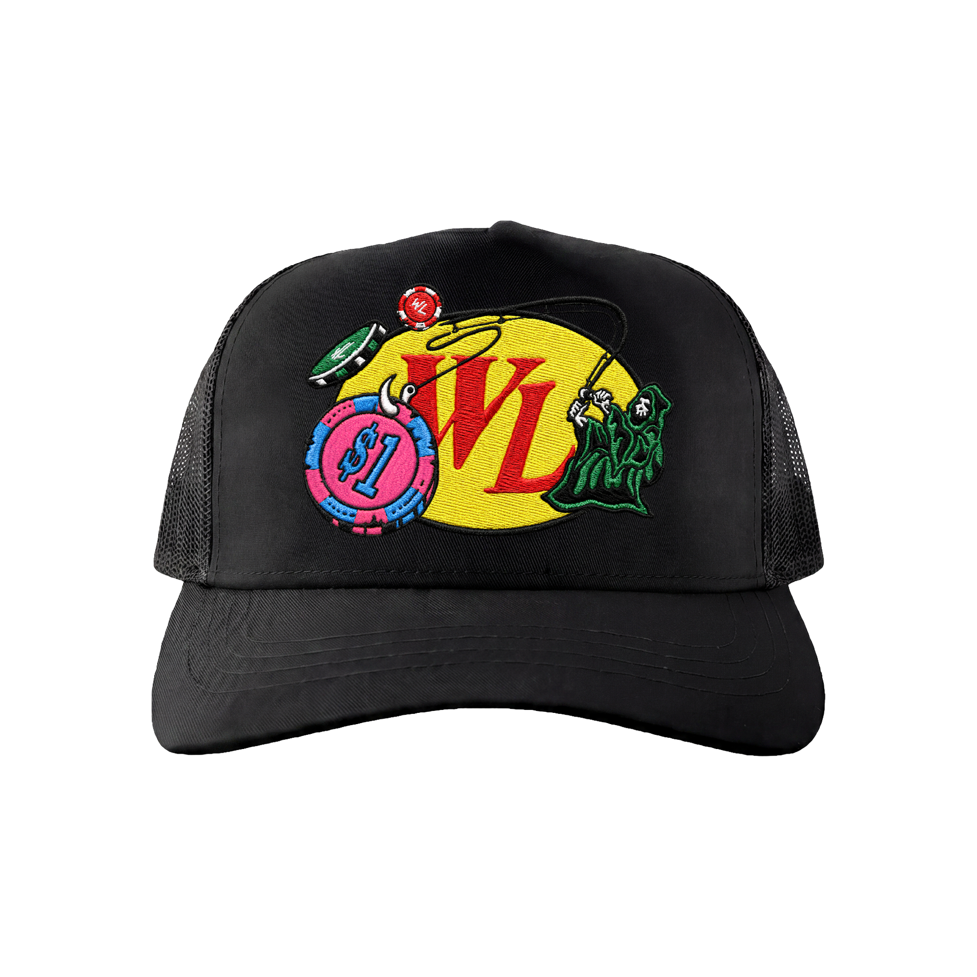 Reelin' Reaper Vegas Hat - Black – Warren Lotas