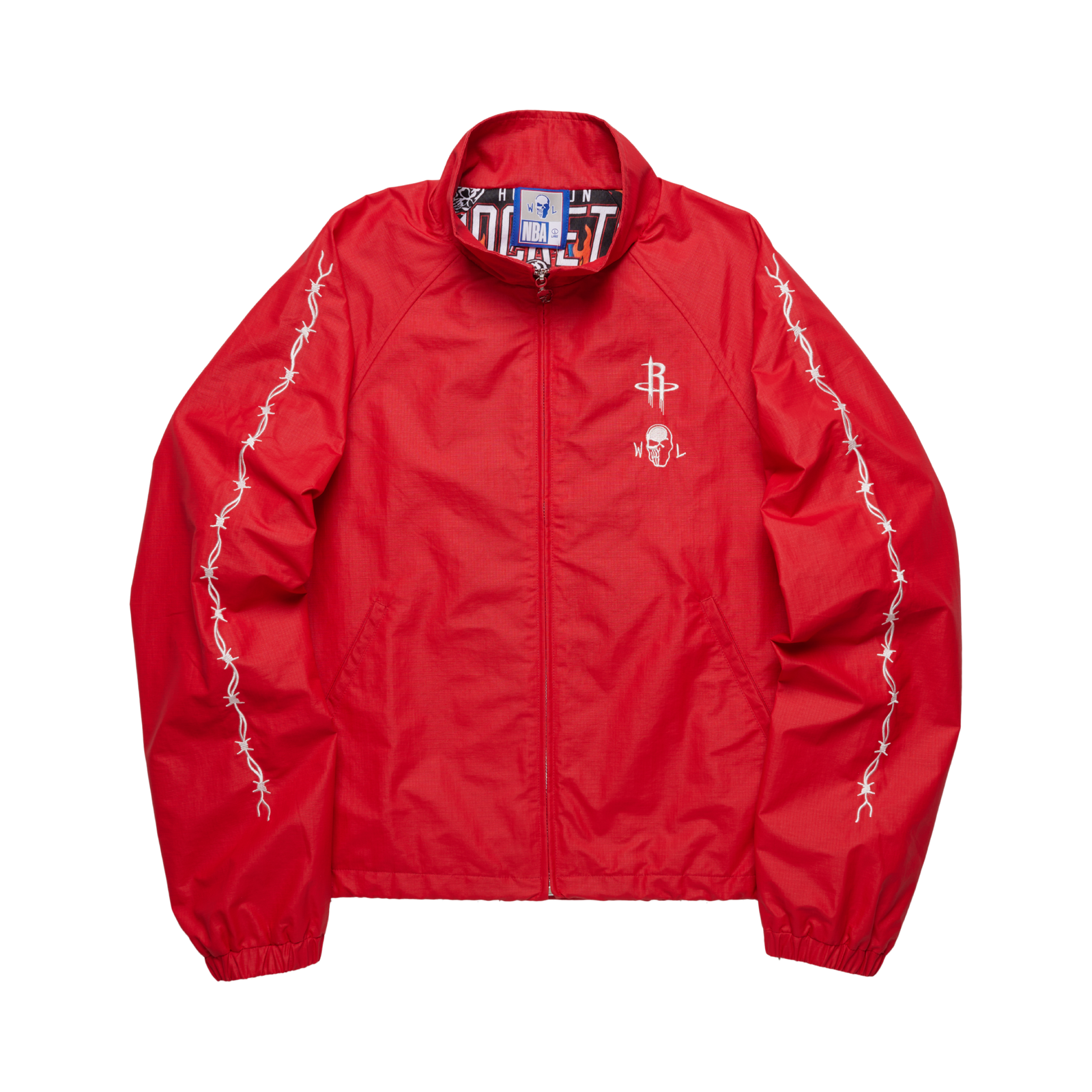 Rockets Barbed Wire Nylon Jacket
