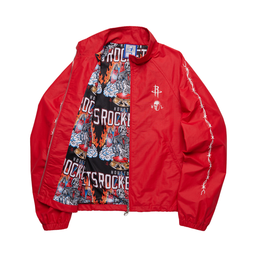 Rockets Barbed Wire Nylon Jacket