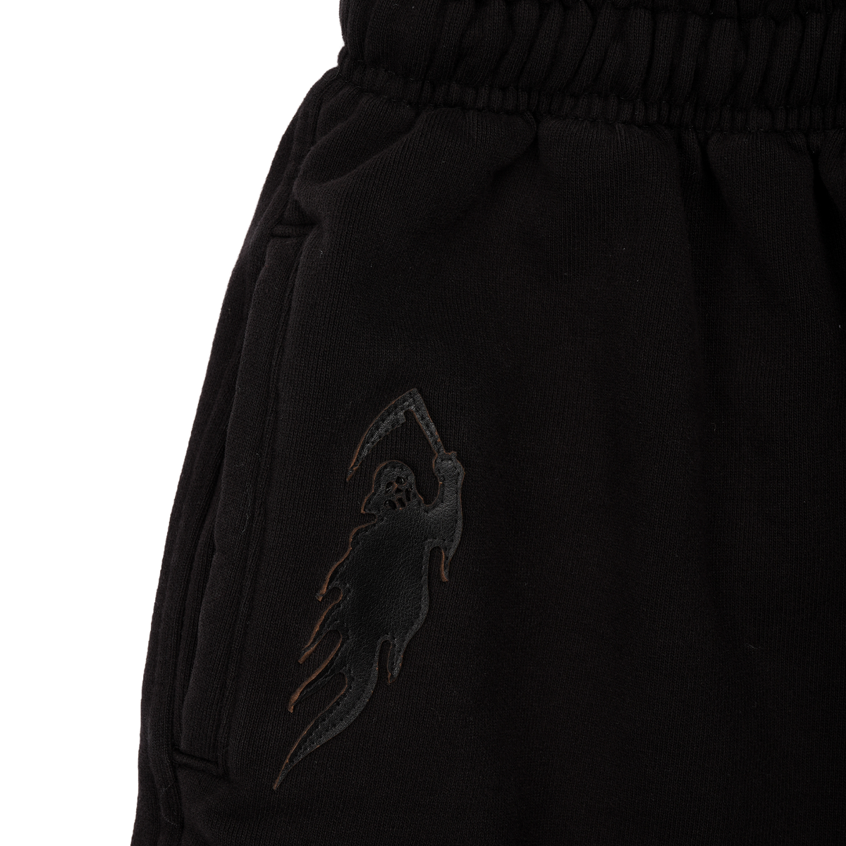 Overdyed Serenity Baggy Cargo Sweatpants - White