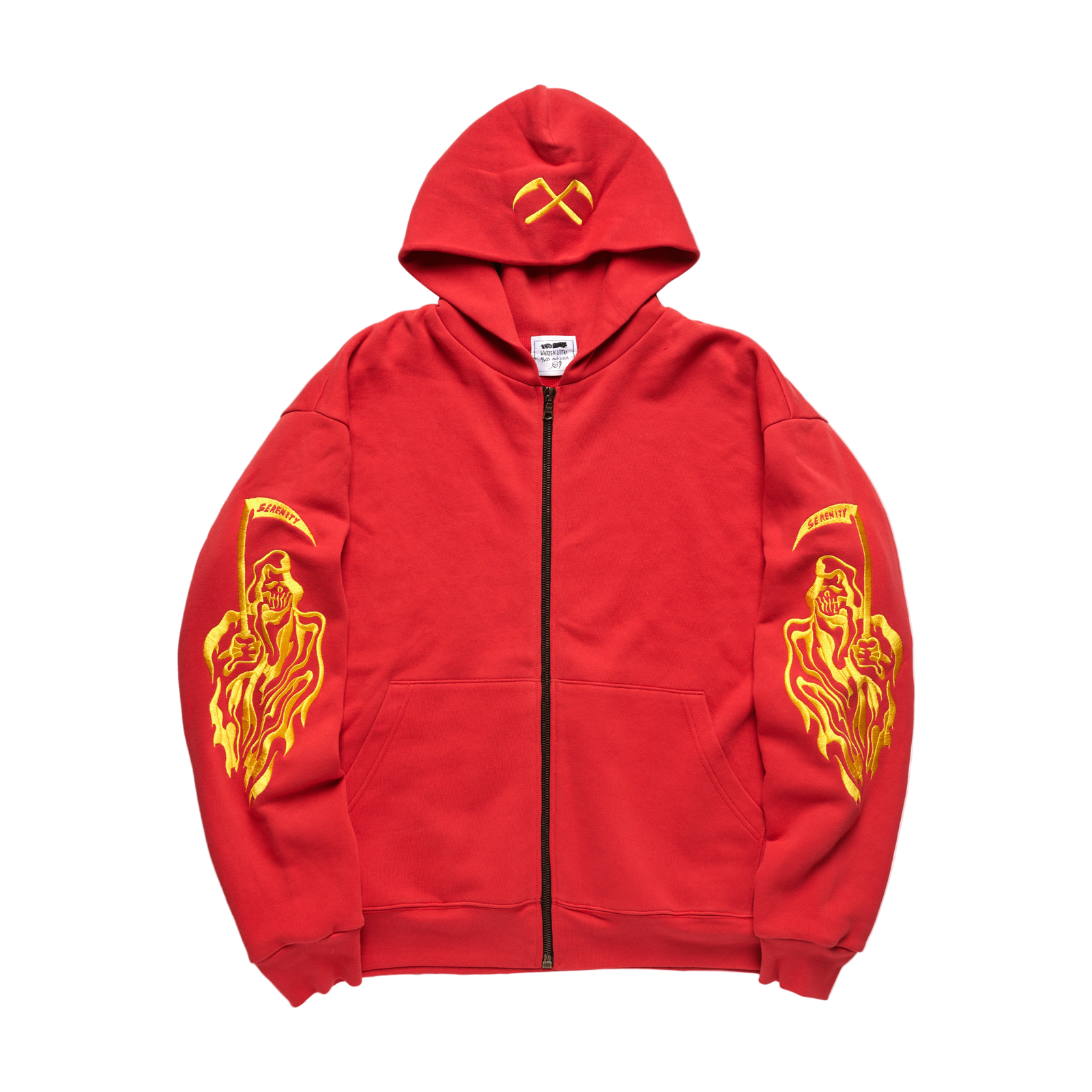 Serenity Reaper Thermal Lined Zip Up - Red