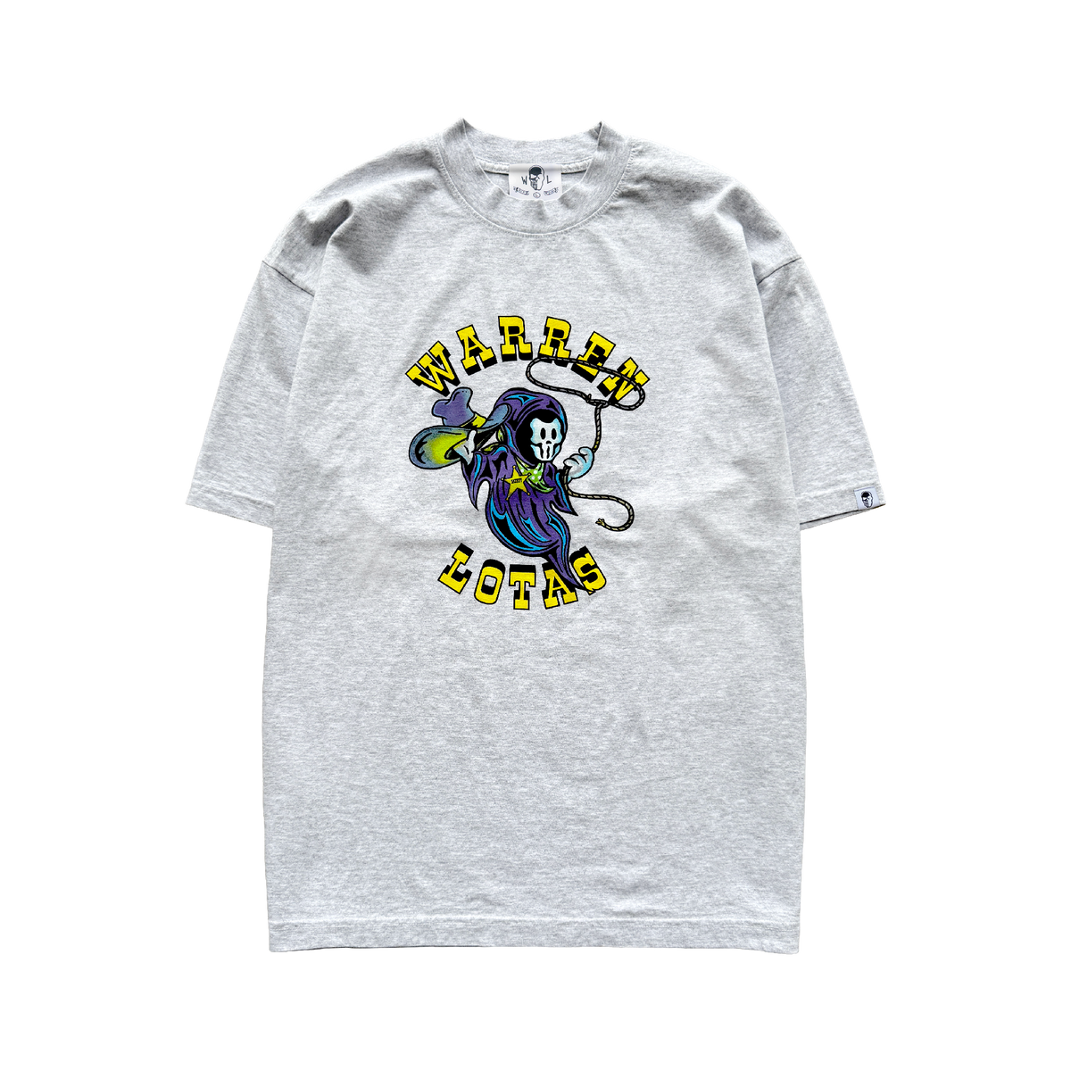 Sheriff Baby Reaper T-Shirt - Heather Grey