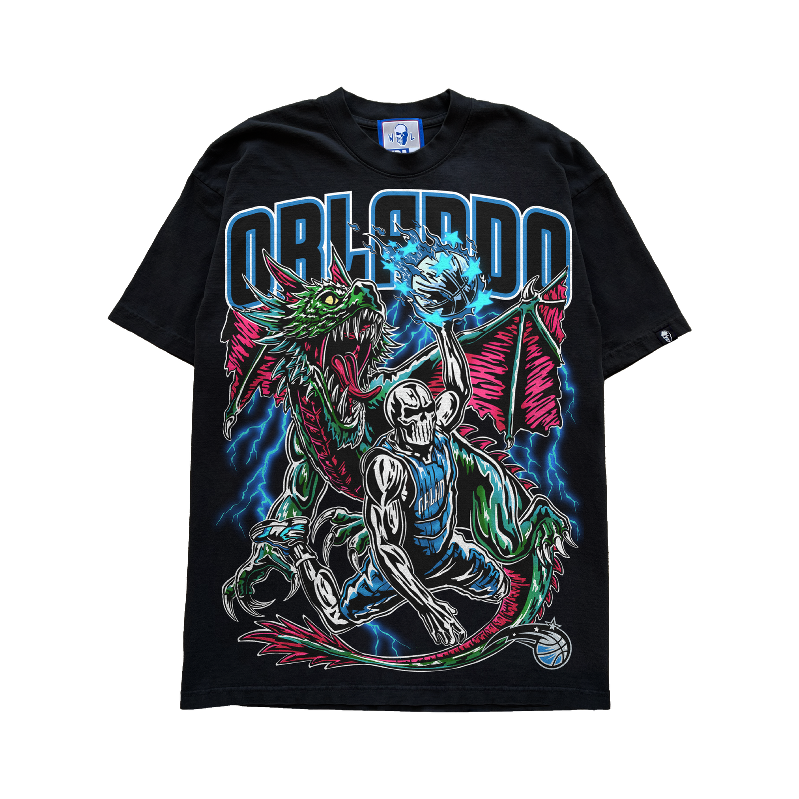 Magic Dragon T-Shirt - Black