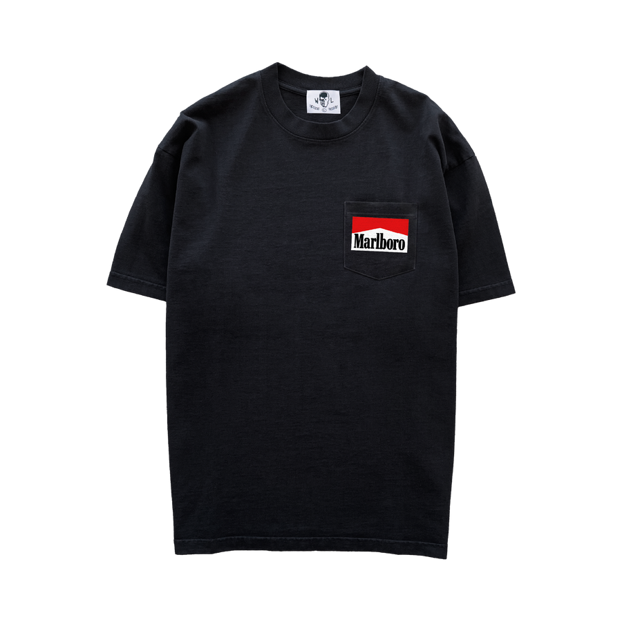 Snake Pass Pocket T-Shirt - Black
