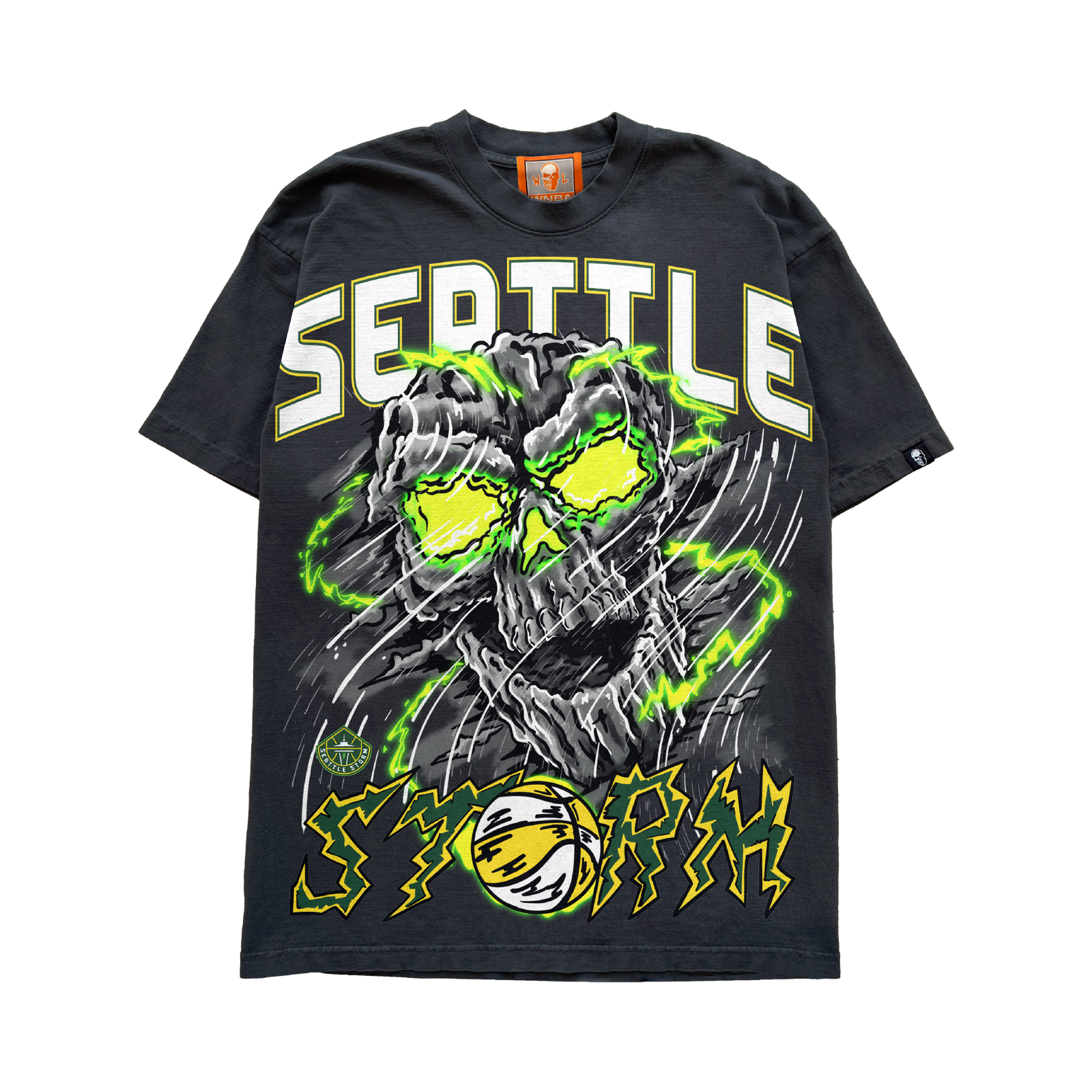 Eye of the Storm T-Shirt - Vintage Black