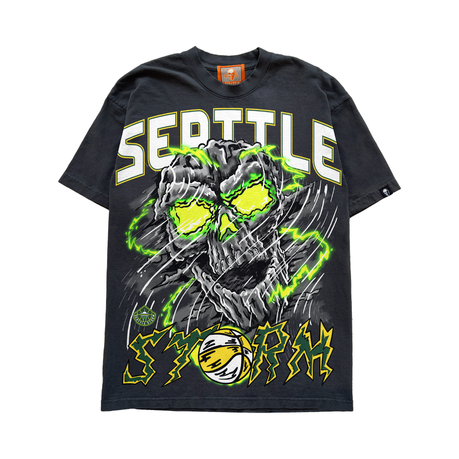 Eye of the Storm T-Shirt - Vintage Black