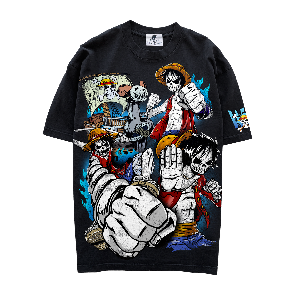 Stretchy Guy T-Shirt - Black
