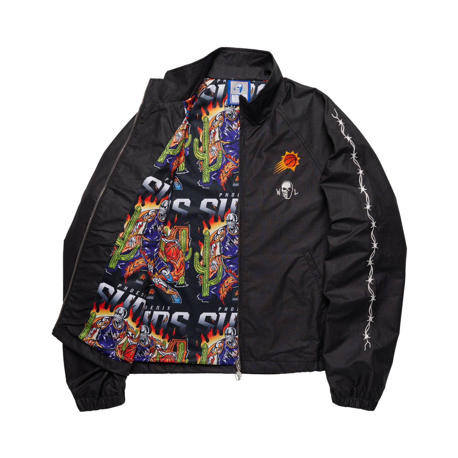 Suns Barbed Wire Nylon Jacket