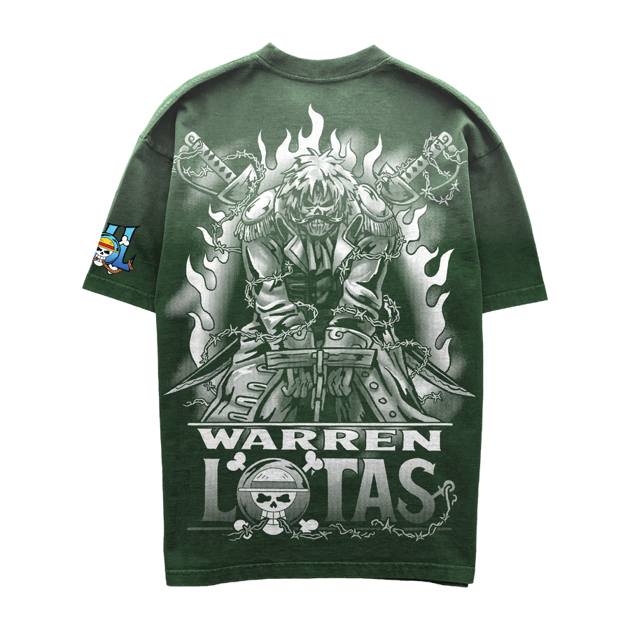 Sword Guy T-Shirt - Sunfaded Green