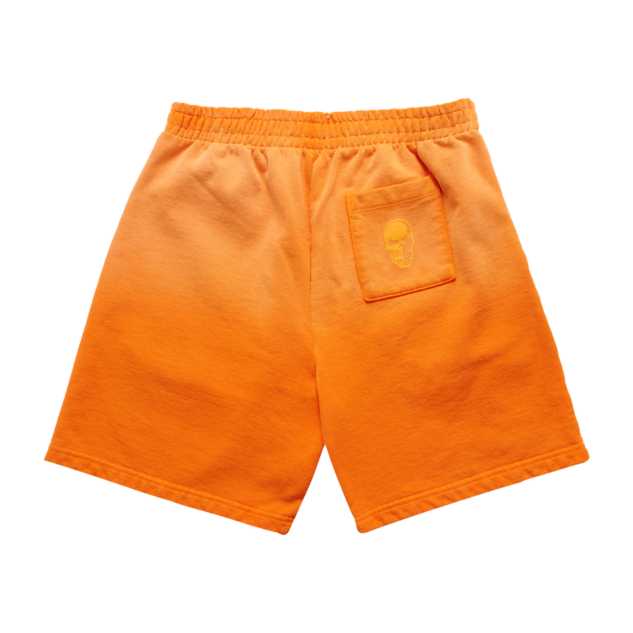 Phoenix Suns Flaming Skull Shorts