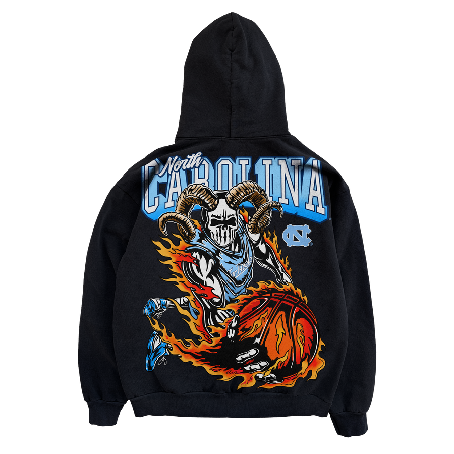 Tar Heel Blaze Hoodie - Black