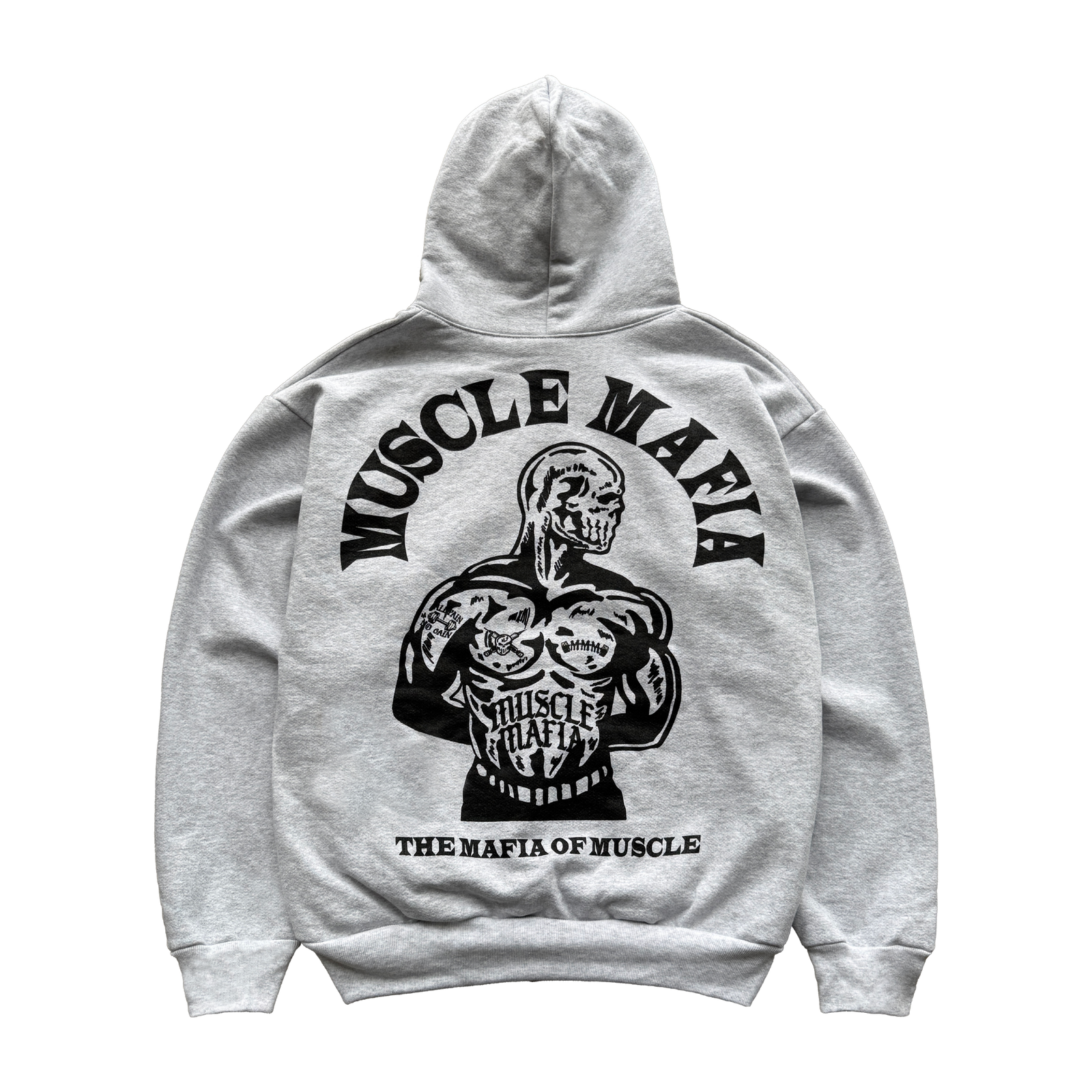 MMM 4 Life Hoodie - Heather Grey