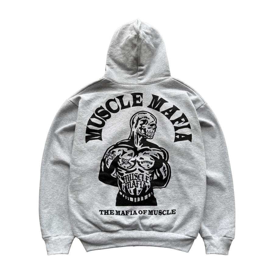 MMM 4 Life Hoodie - Heather Grey