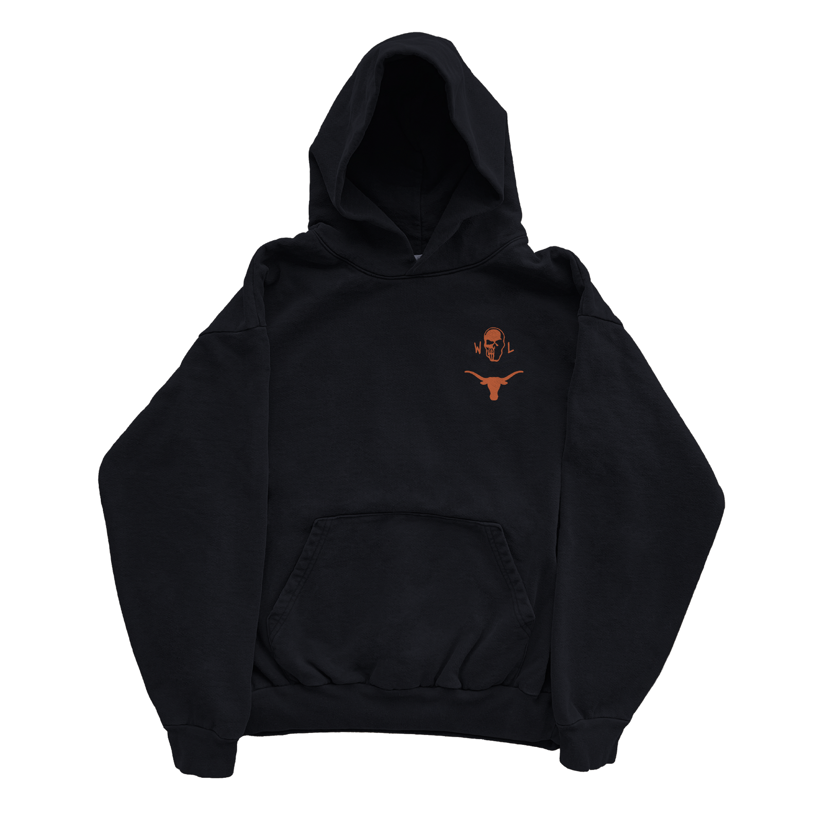 Longhorn Stampede Hoodie - Black