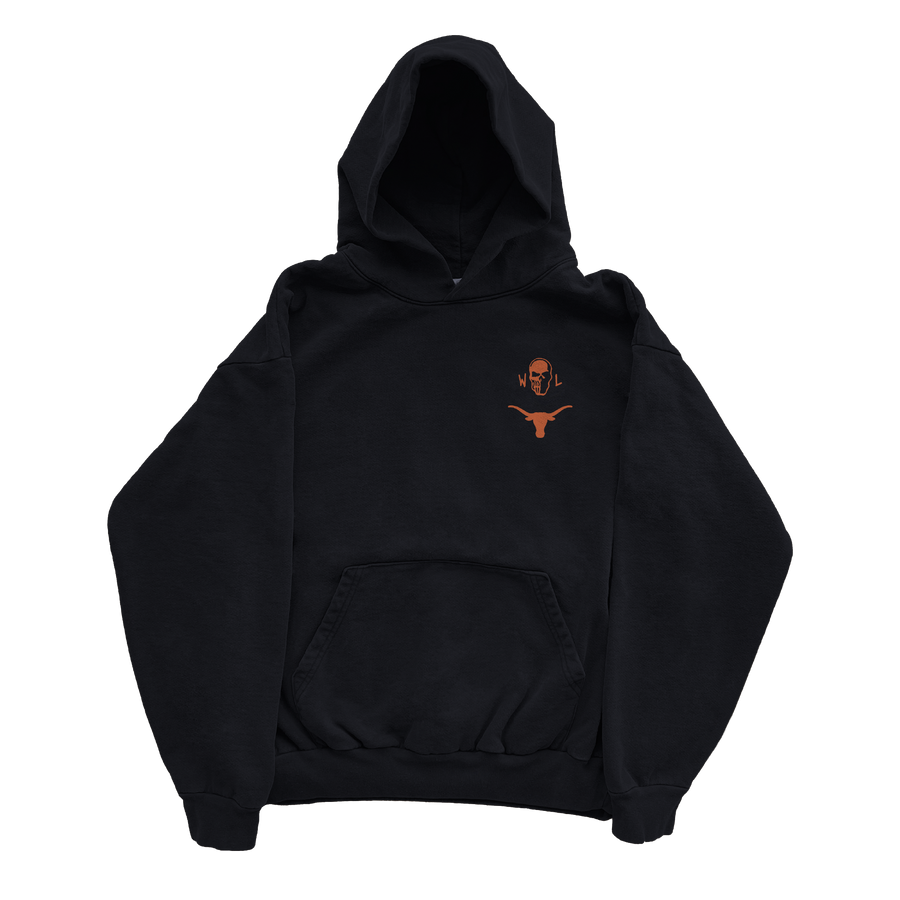 Longhorn Stampede Hoodie - Black