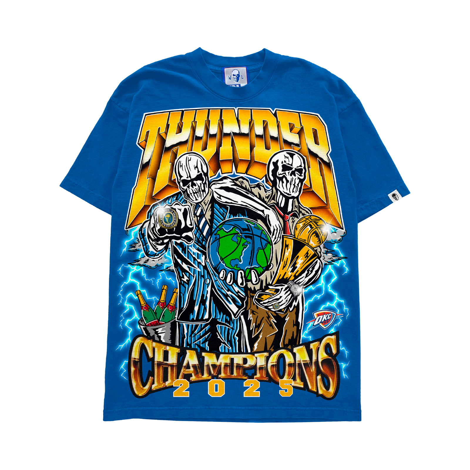Thunder World Champs T-Shirt - Blue