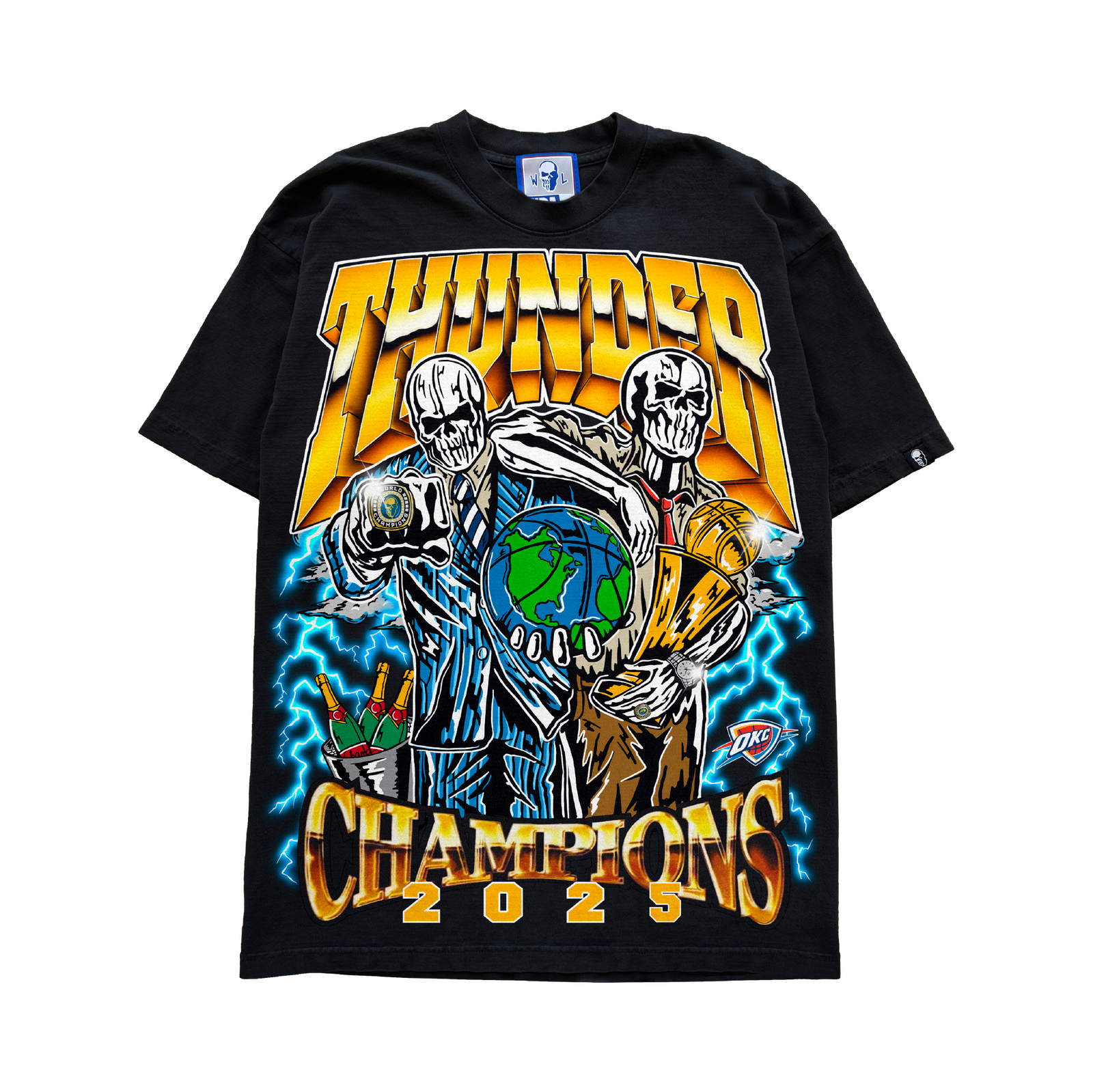 Thunder World Champs T-Shirt - Black