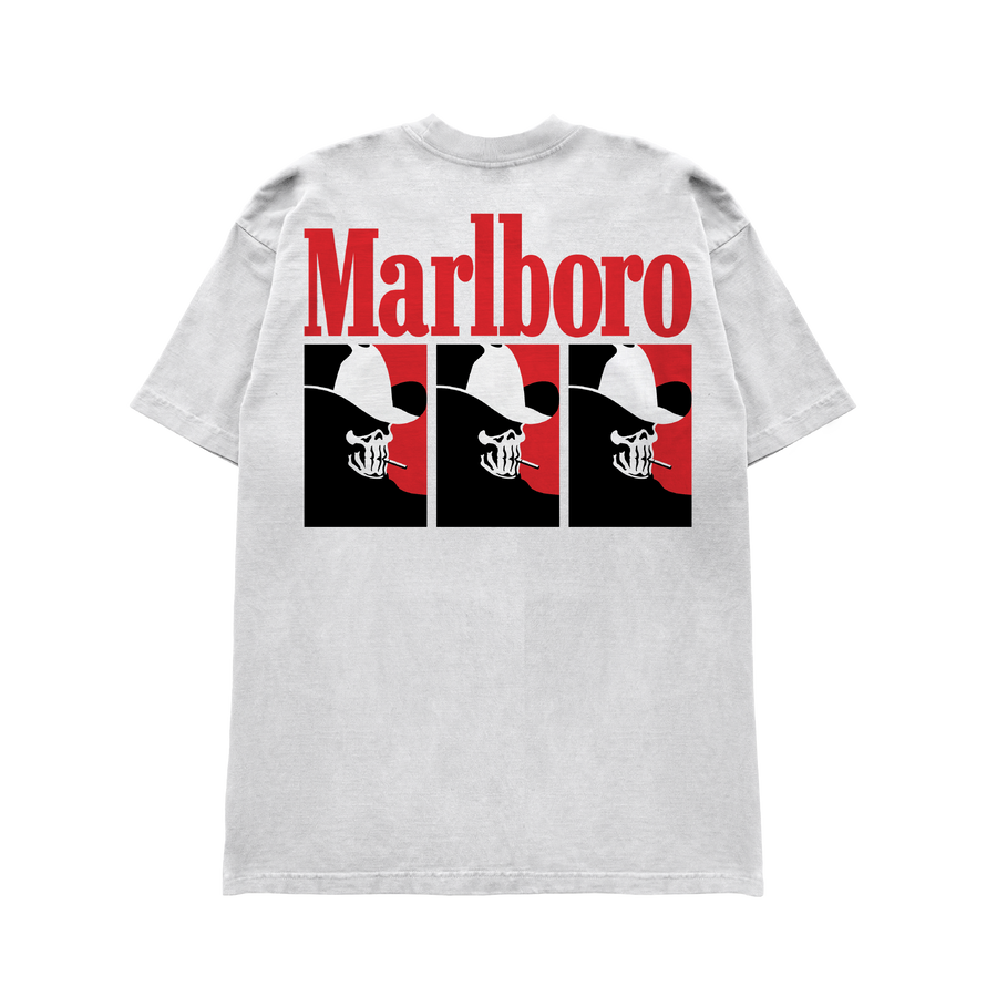 Triple Frame Pocket T-Shirt - White