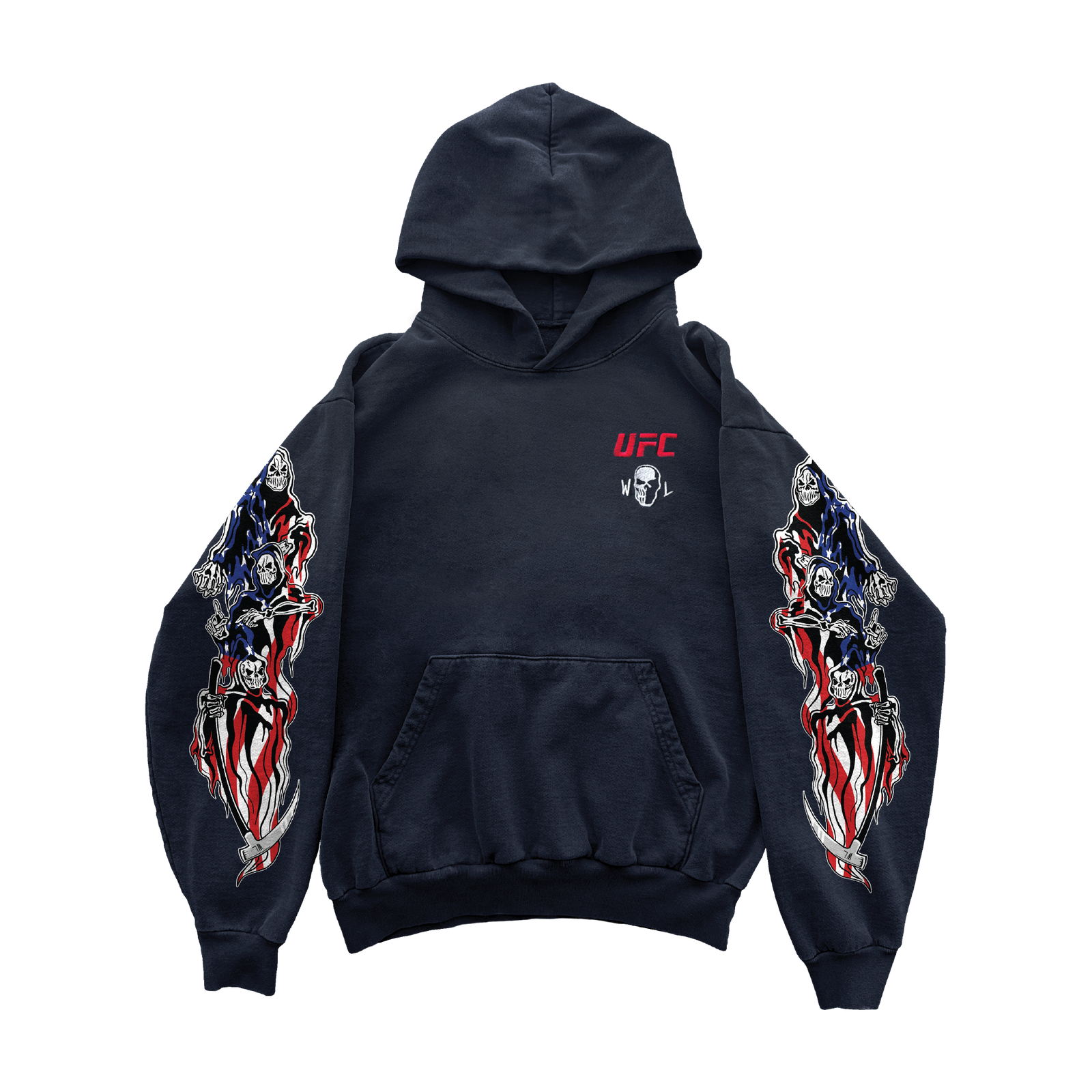 UFC Three Reapers Hoodie - Charcoal