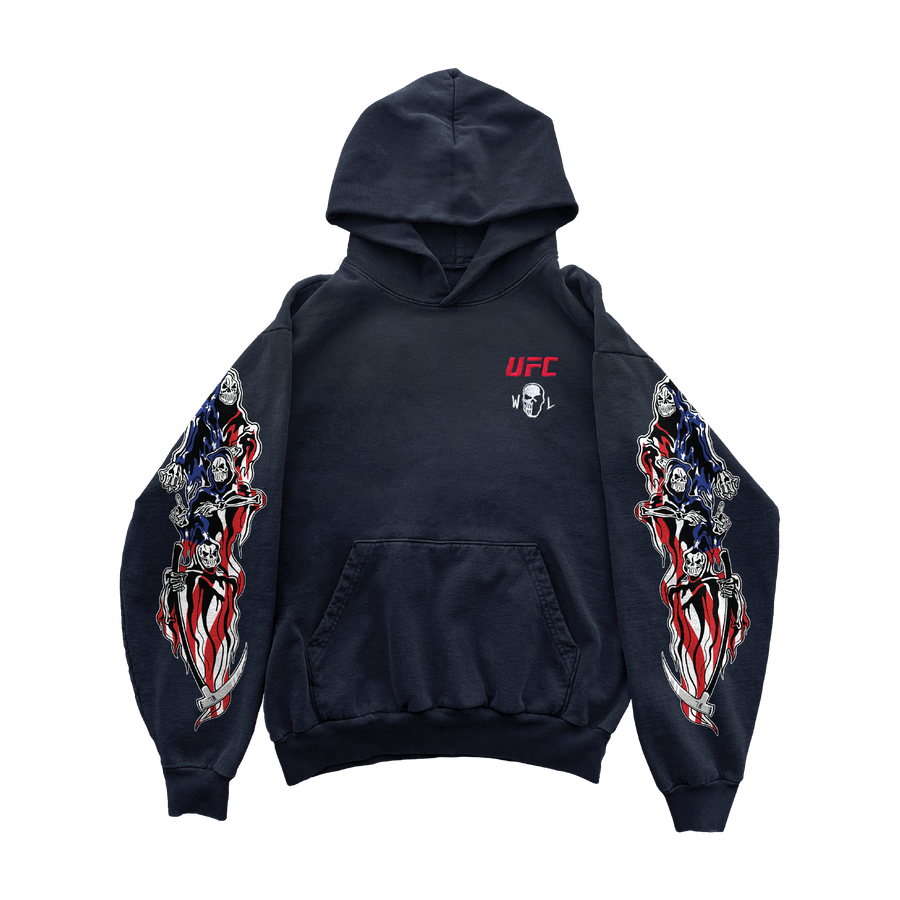 UFC Three Reapers Hoodie - Charcoal