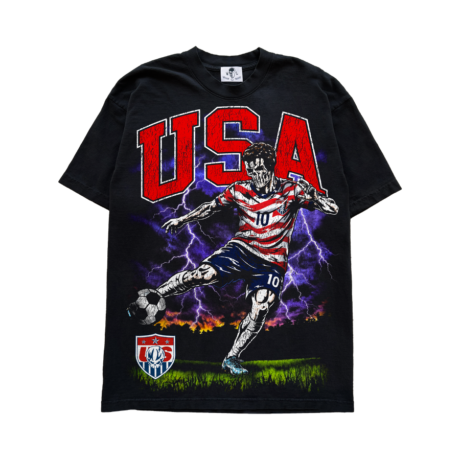 USA World Cup T-Shirt - Black