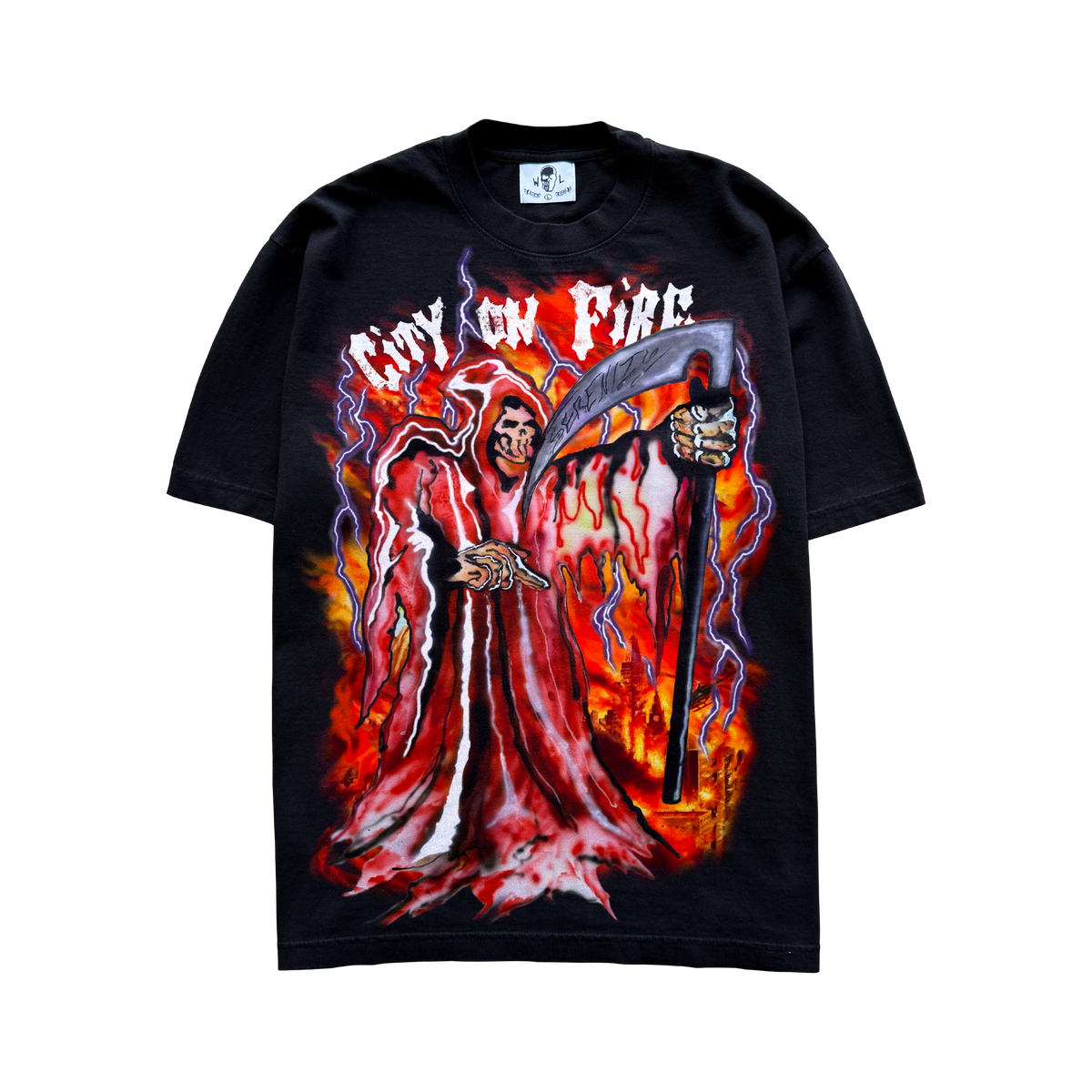 City on Fire T-Shirt - Black