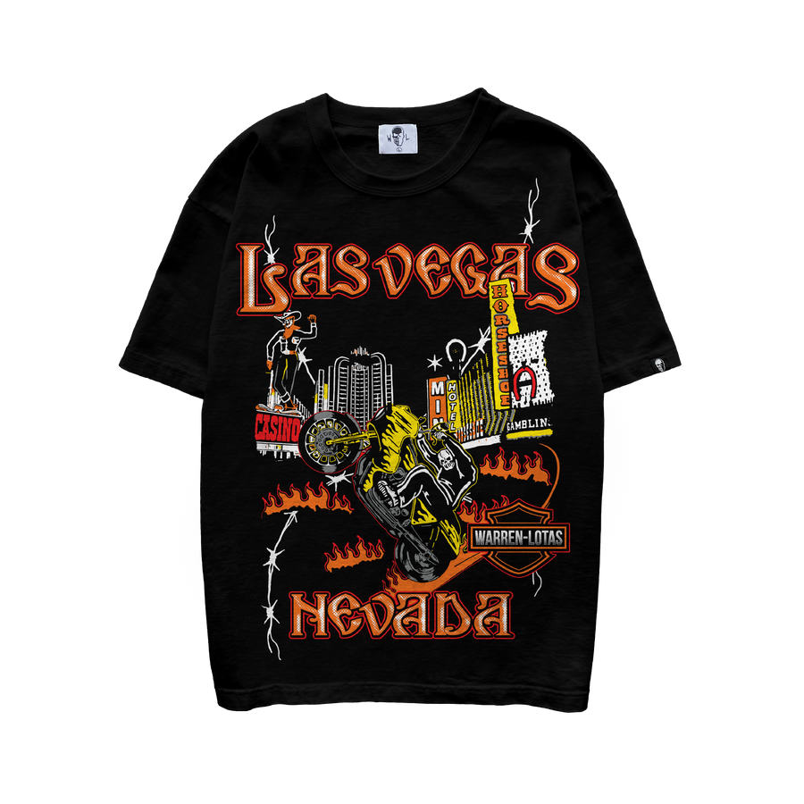 Vegas Strip Harley T-Shirt