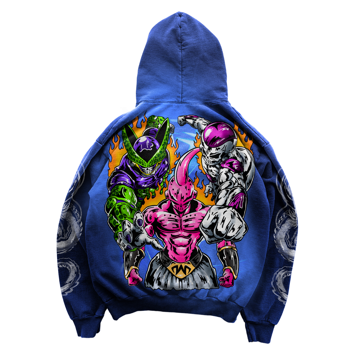 Villains Hoodie - Sunfaded Blue