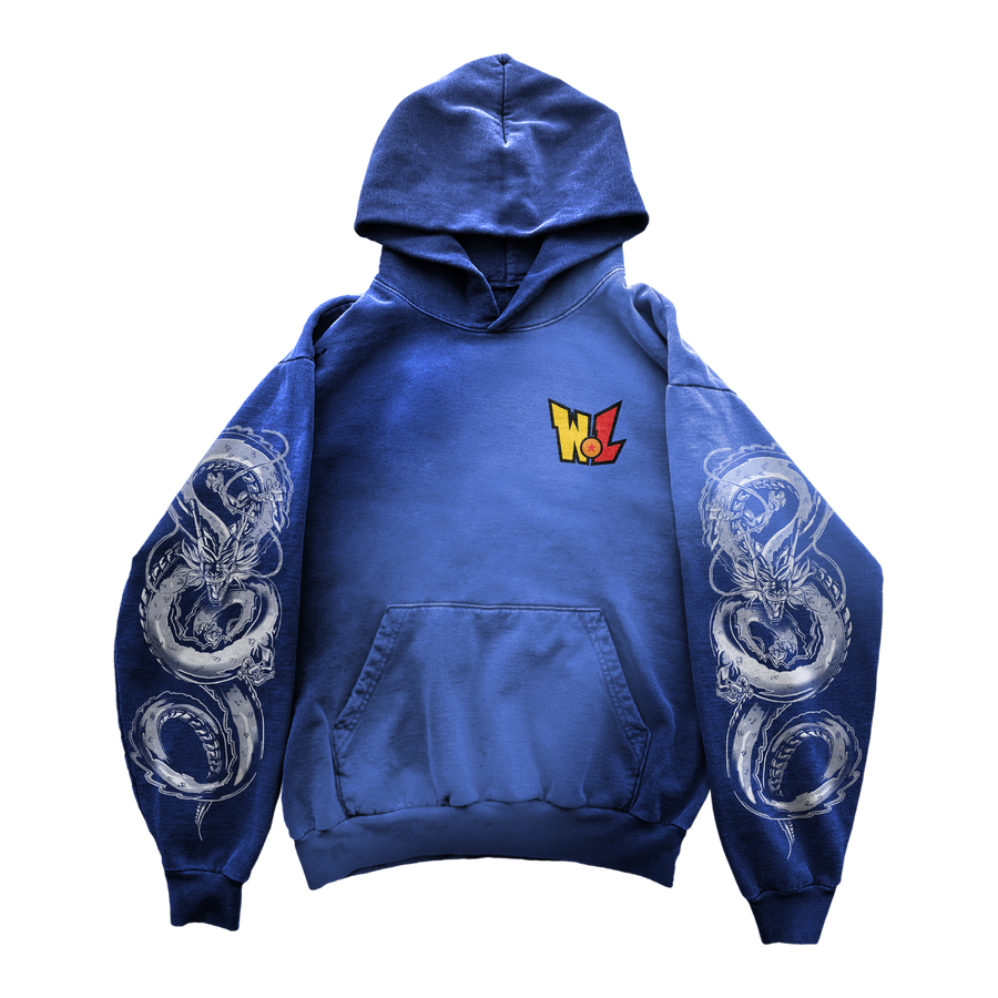 Villains Hoodie - Sunfaded Blue
