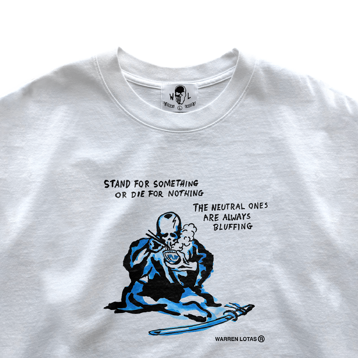 Stand For Something T-Shirt - White
