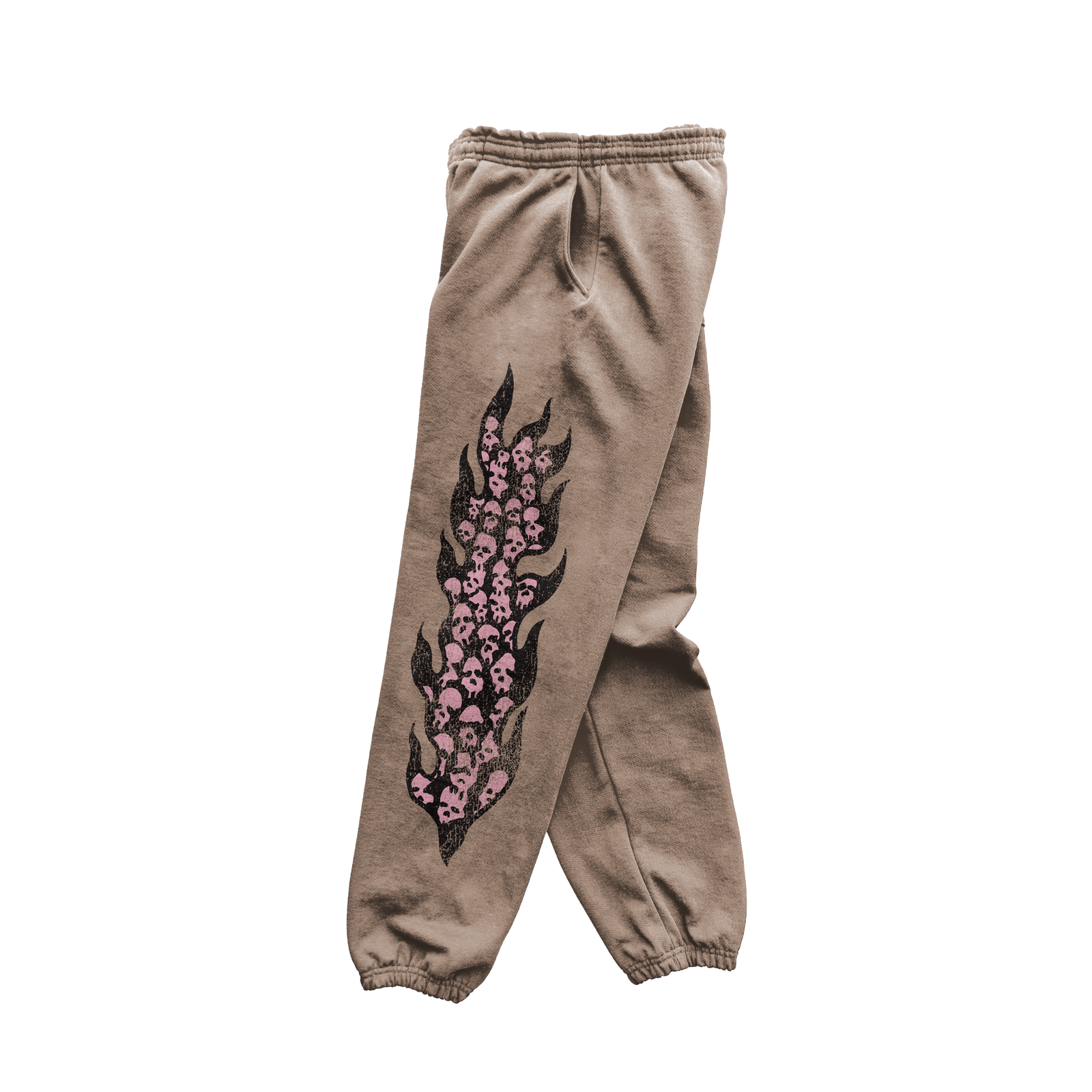 Catacombs Sweatpants - Faded Trendy Brown