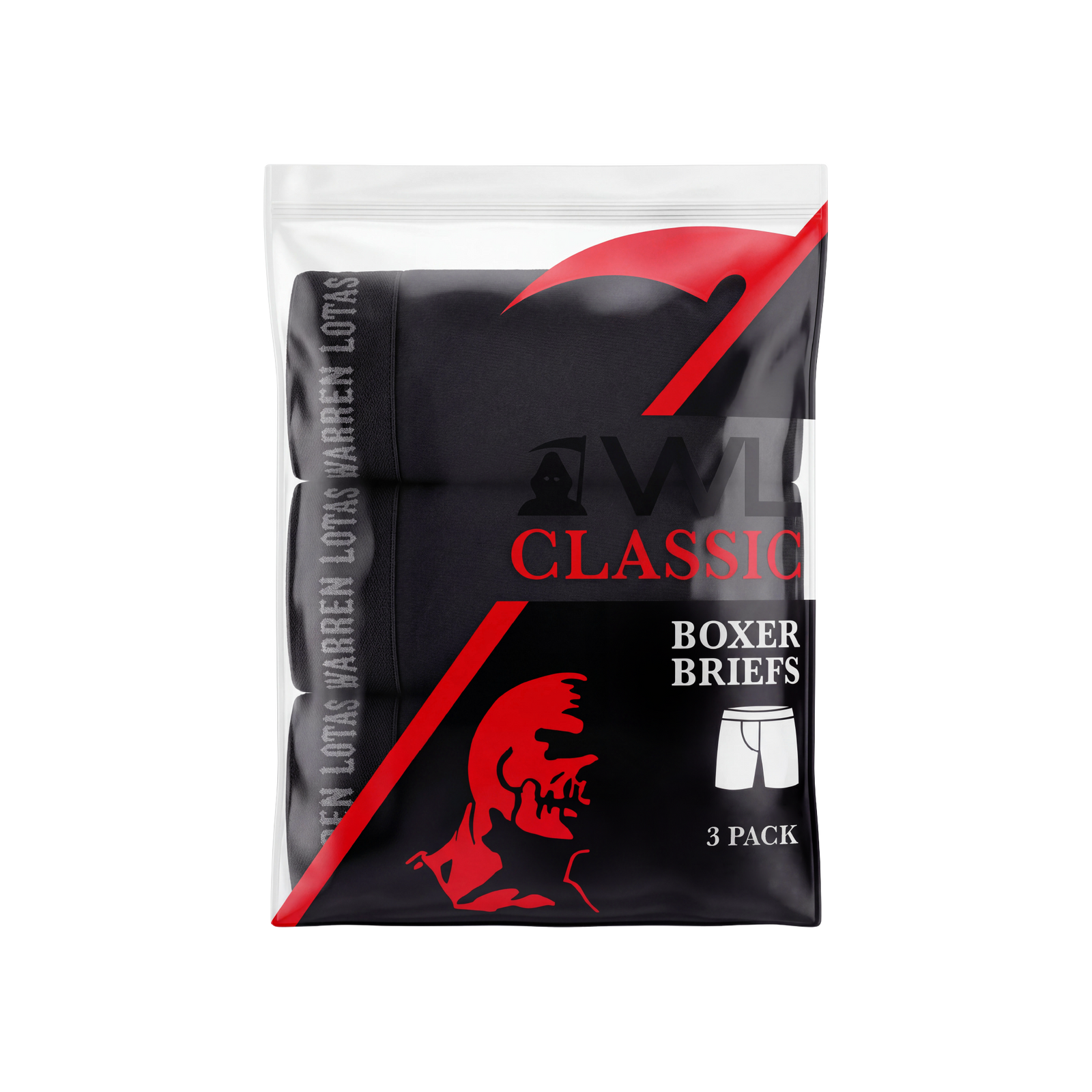 WL Briefs 3-Pack - Black