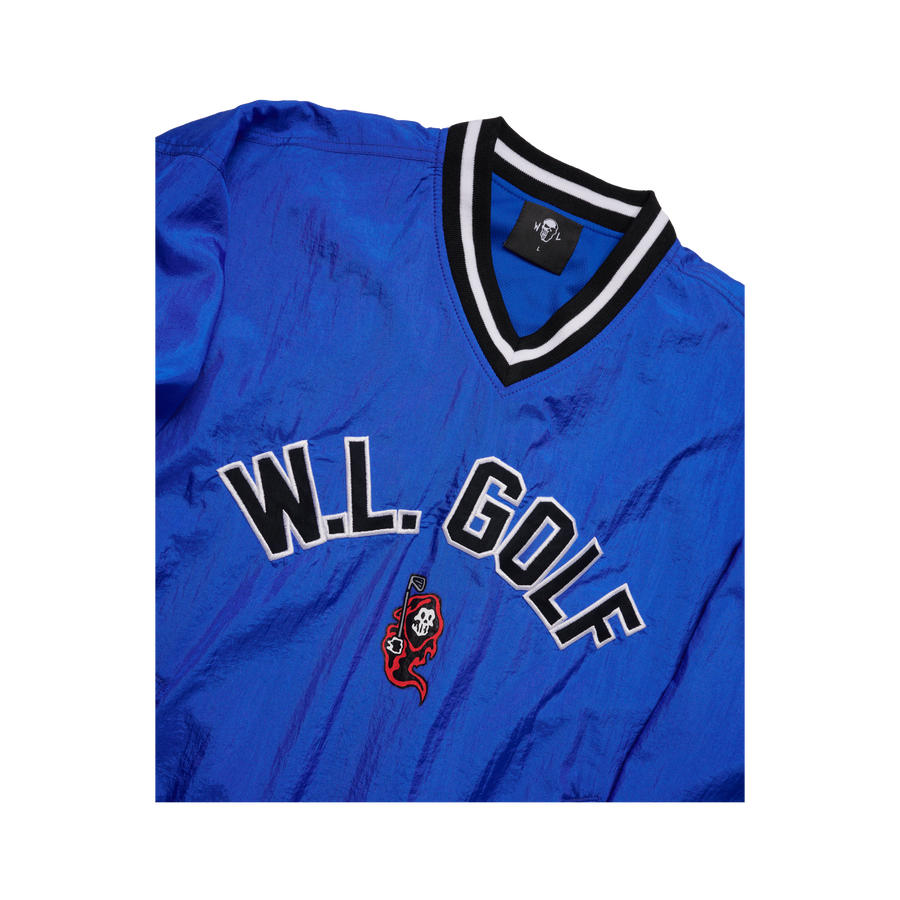 Baby Reaper Pullover Windbreaker - Blue