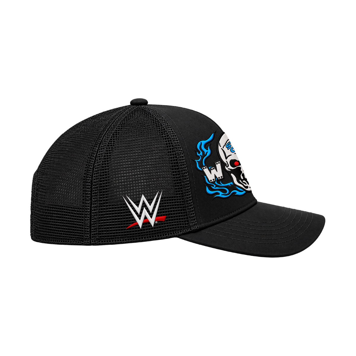 Stone Cold Trucker Hat - Black